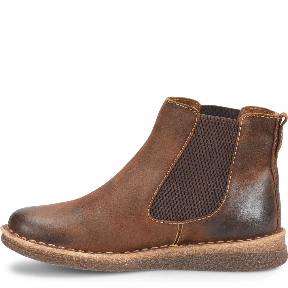 Born Faline Boots Glazed Ginger Distressed Product ID-TRA1UXON