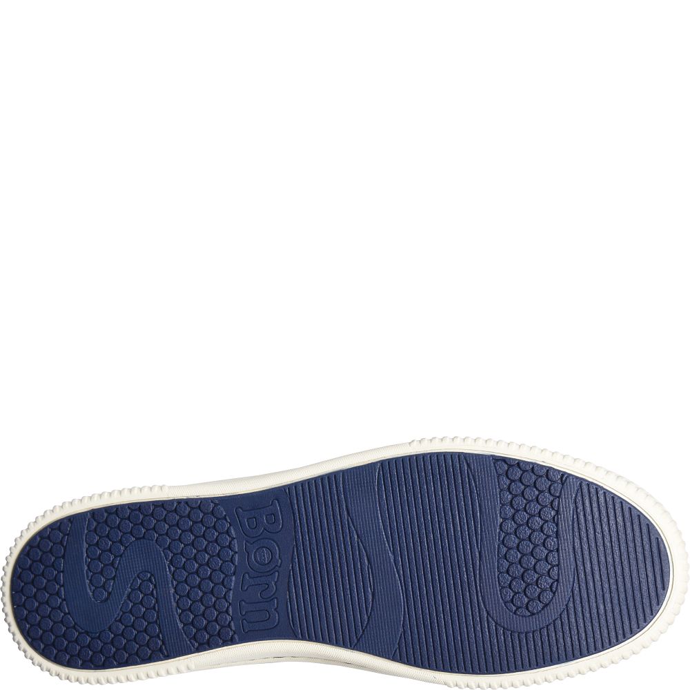 Born Paloma Slip-Ons Navy Indigo Distressed Product ID-Tomzv2yw