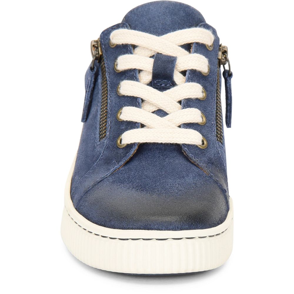 Born Paloma Slip-Ons Navy Indigo Distressed Product ID-Tomzv2yw