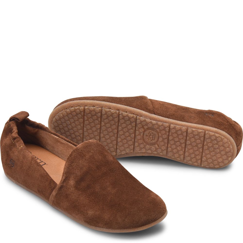 Born Margarite Slip-Ons Glazed Ginger Suede Product ID-TtcxhVtb