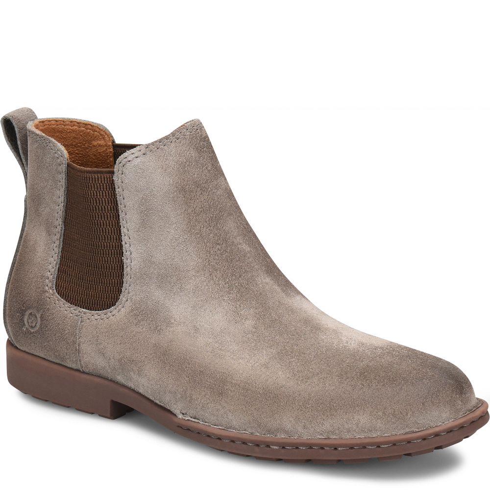 Born Shane Boots Taupe Rock Suede Product ID-UGBsH7HS