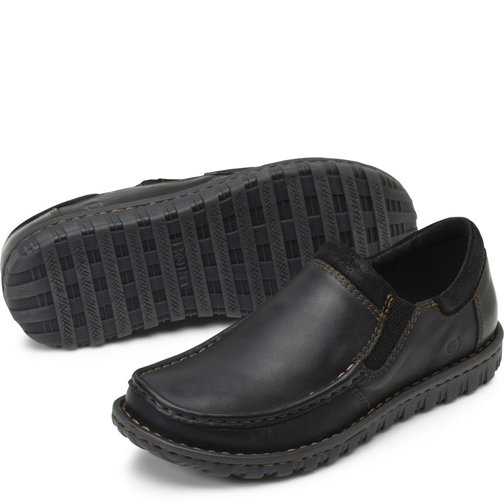 Born Gudmund Slip-Ons Black Product ID-UN8f62eS
