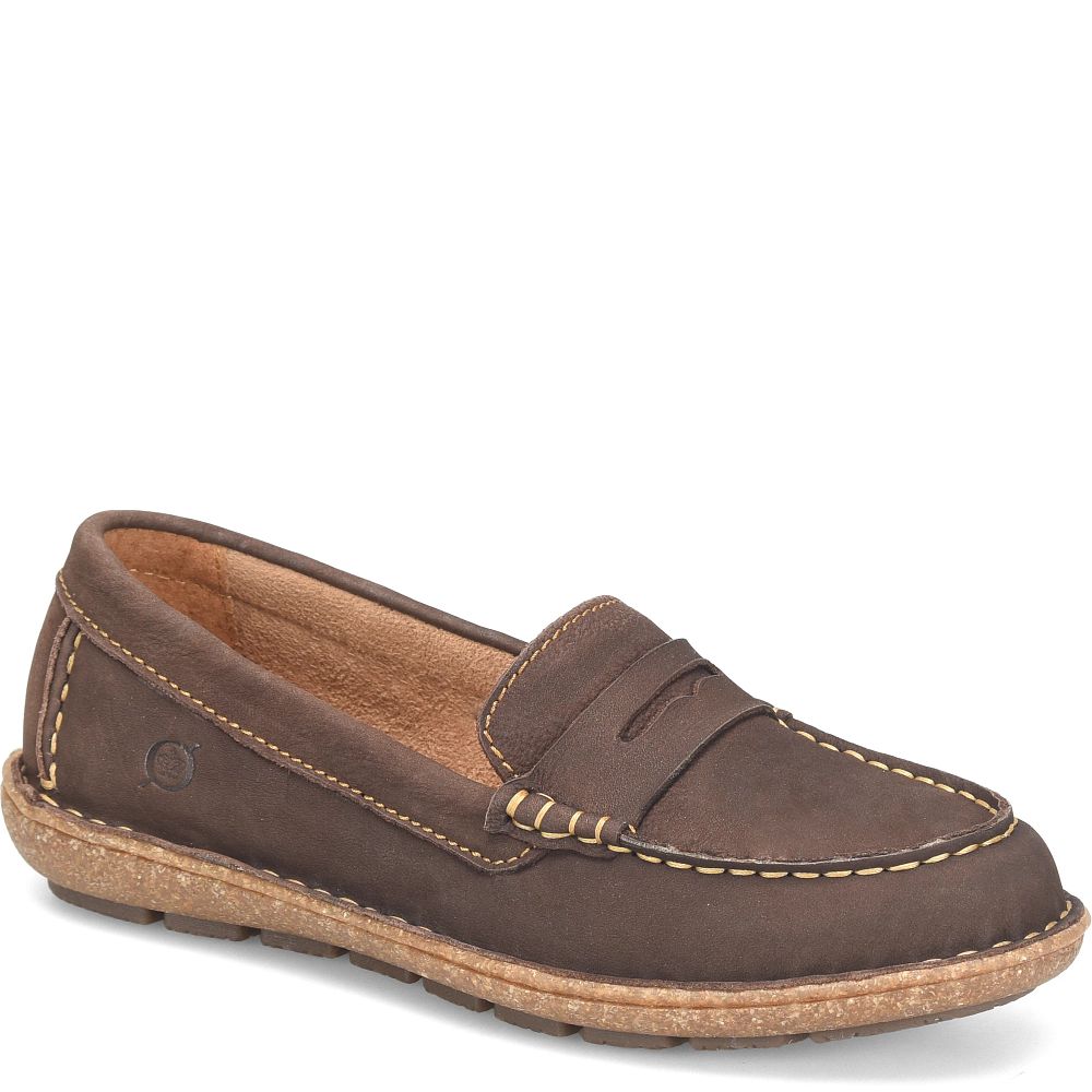 Born Nerina Slip-Ons Brown Crater Nubuck Product ID-UjzQRbi4  Born Nerina Slip-Ons Brown Crater Nubuck Product ID-UjzQRbi4