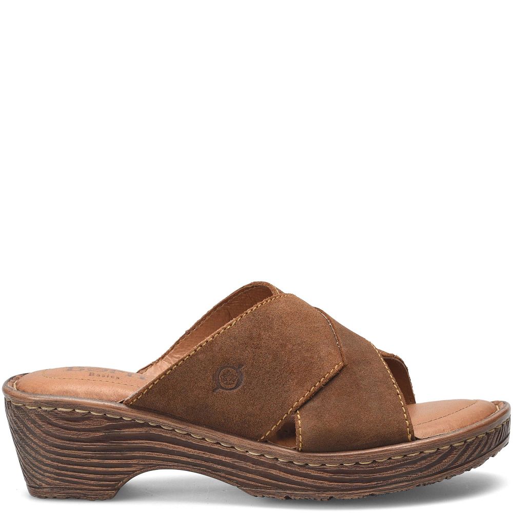 Born Teayo Basic Sandals Glazed Ginger Distressed Product ID-VZTwEuZQ