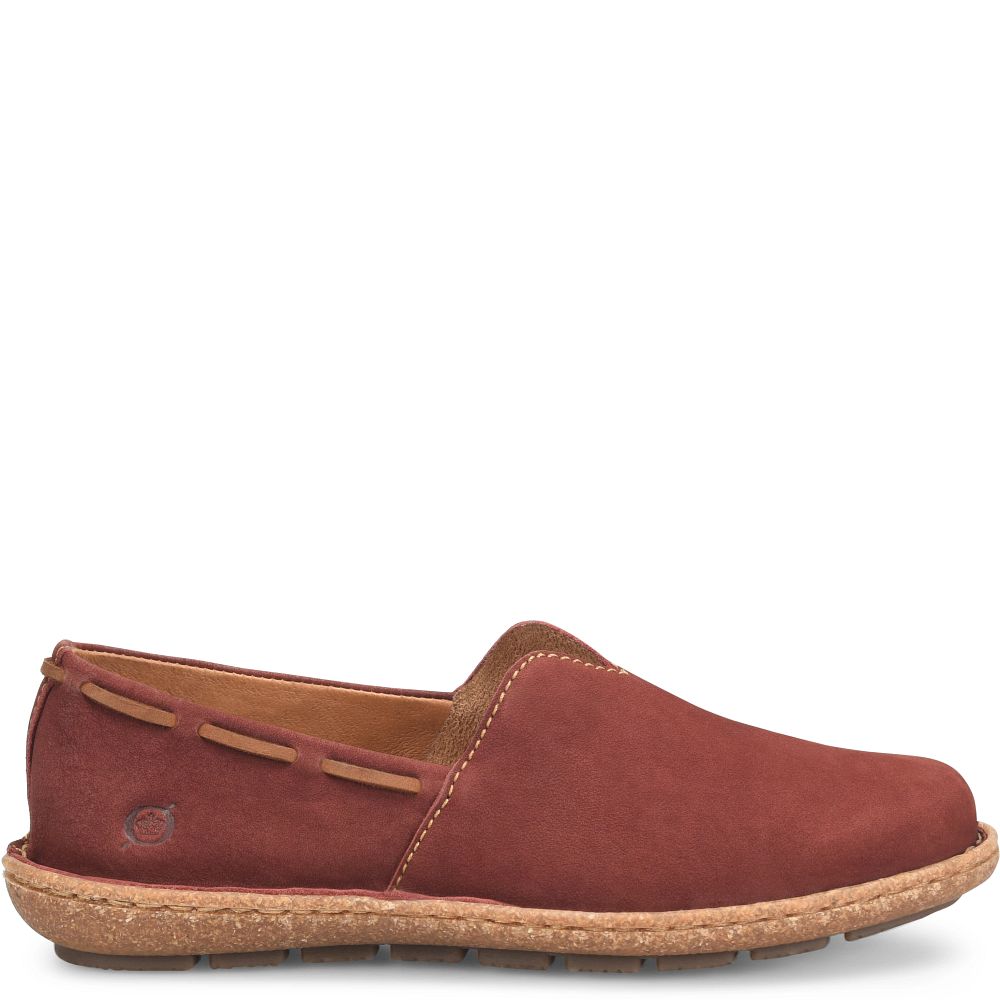 Born Naya Slip-Ons Brick Nubuck Product ID-Wi50HSzx Born Naya Slip-Ons Brick Nubuck Product ID-Wi50HSzx