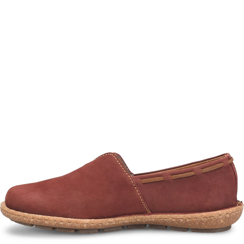 Born Naya Slip-Ons Brick Nubuck Product ID-Wi50HSzx Born Naya Slip-Ons Brick Nubuck Product ID-Wi50HSzx