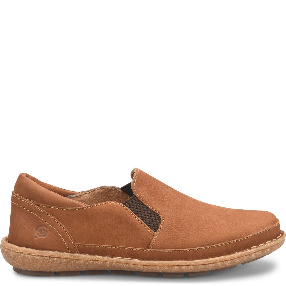 Born Mayflower II Slip-Ons Maple Leaf Nubuck Product ID-XJfW1Cad