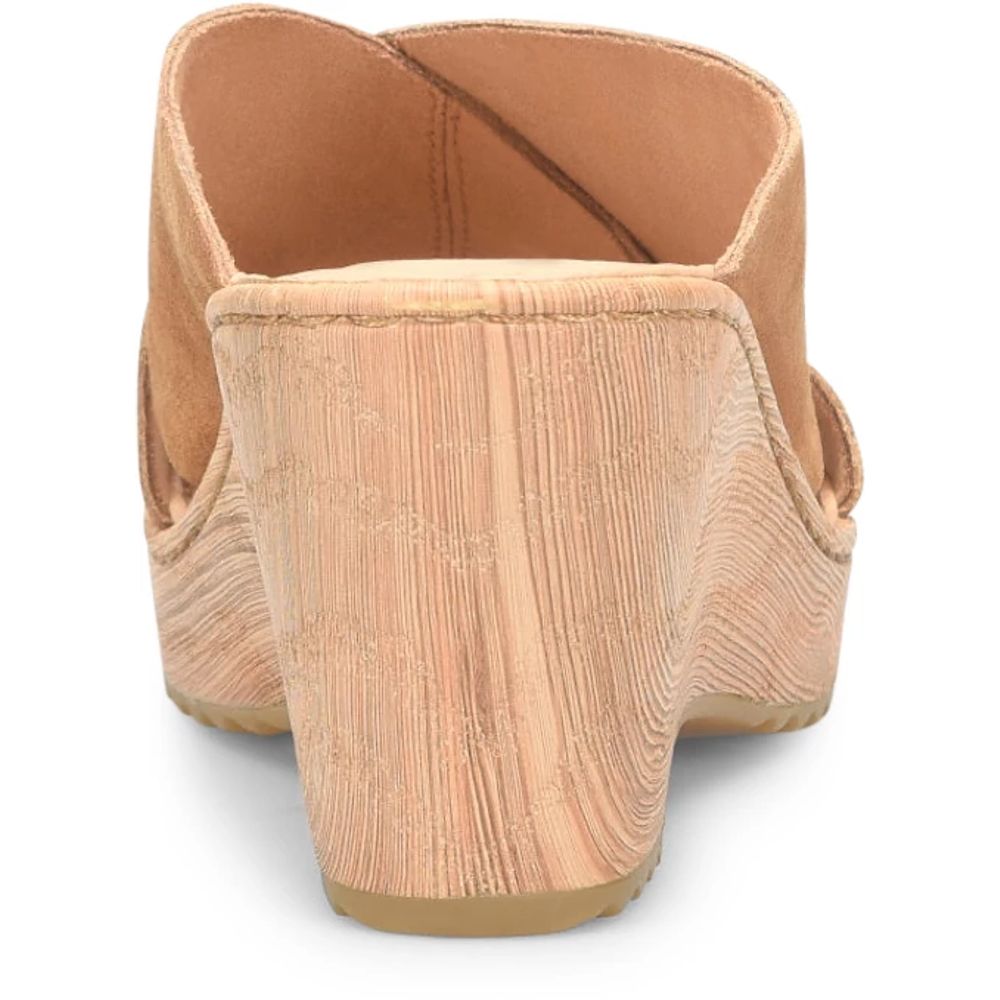 Born Nora Sandals Tan Camel Suede Product ID-XPKIEdGE