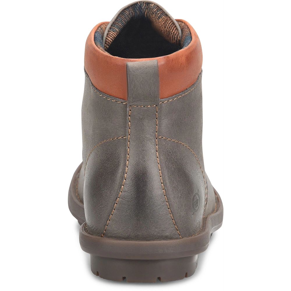 Born Blaine Boots Grey And Orange Product ID-YeARVbuz