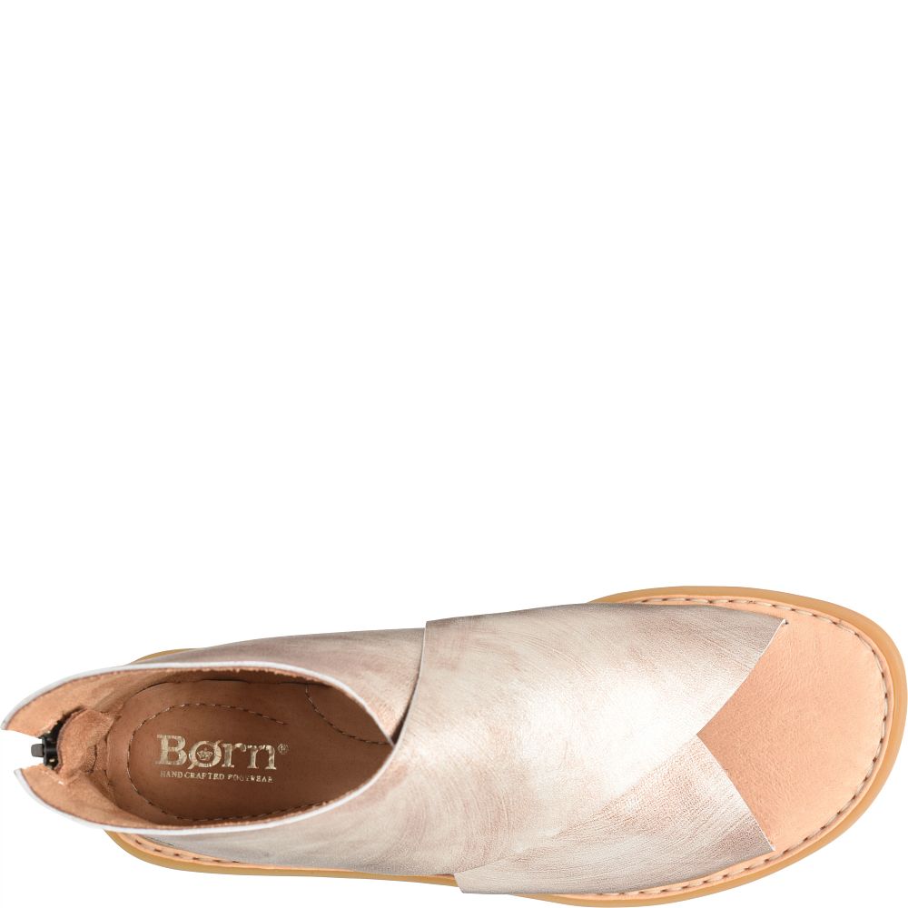 Born Iwa Sandals Gold Panna Cotta Product ID-ZPhfSSel