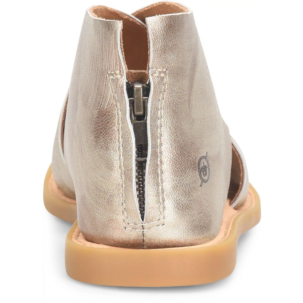 Born Iwa Sandals Gold Panna Cotta Product ID-ZPhfSSel