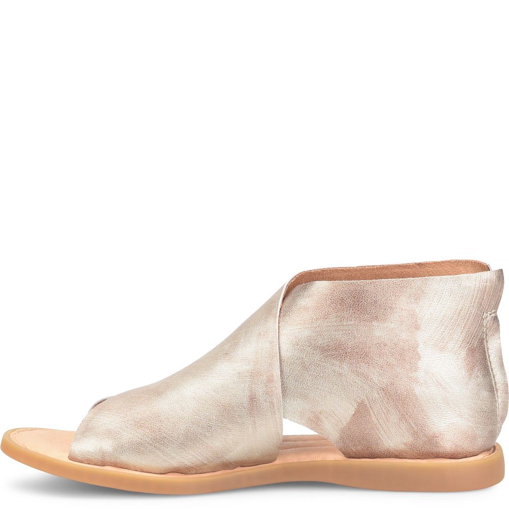 Born Iwa Sandals Gold Panna Cotta Product ID-ZPhfSSel