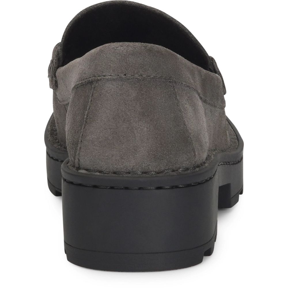 Born Teramo Slip-Ons Dark Grey Lince Suede Product ID-a4c5rMp2