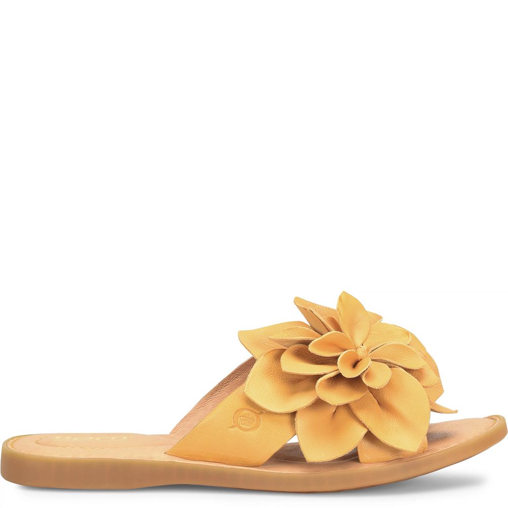 Born Ivory Sandals Yellow Sunflower Product ID-avWKejTI