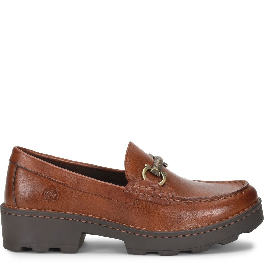 Born Teramo Slip-Ons Brown Cuero Product ID-dJmonohA