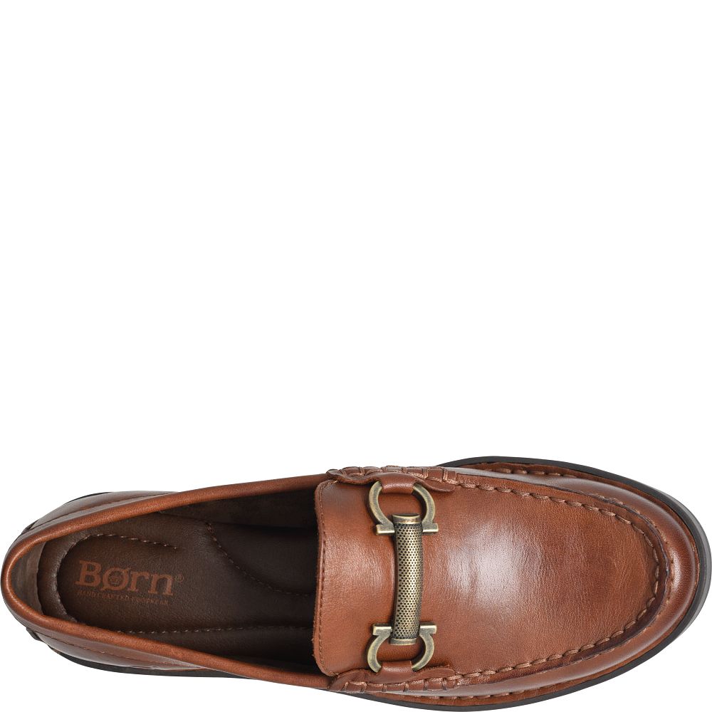 Born Teramo Slip-Ons Brown Cuero Product ID-dJmonohA