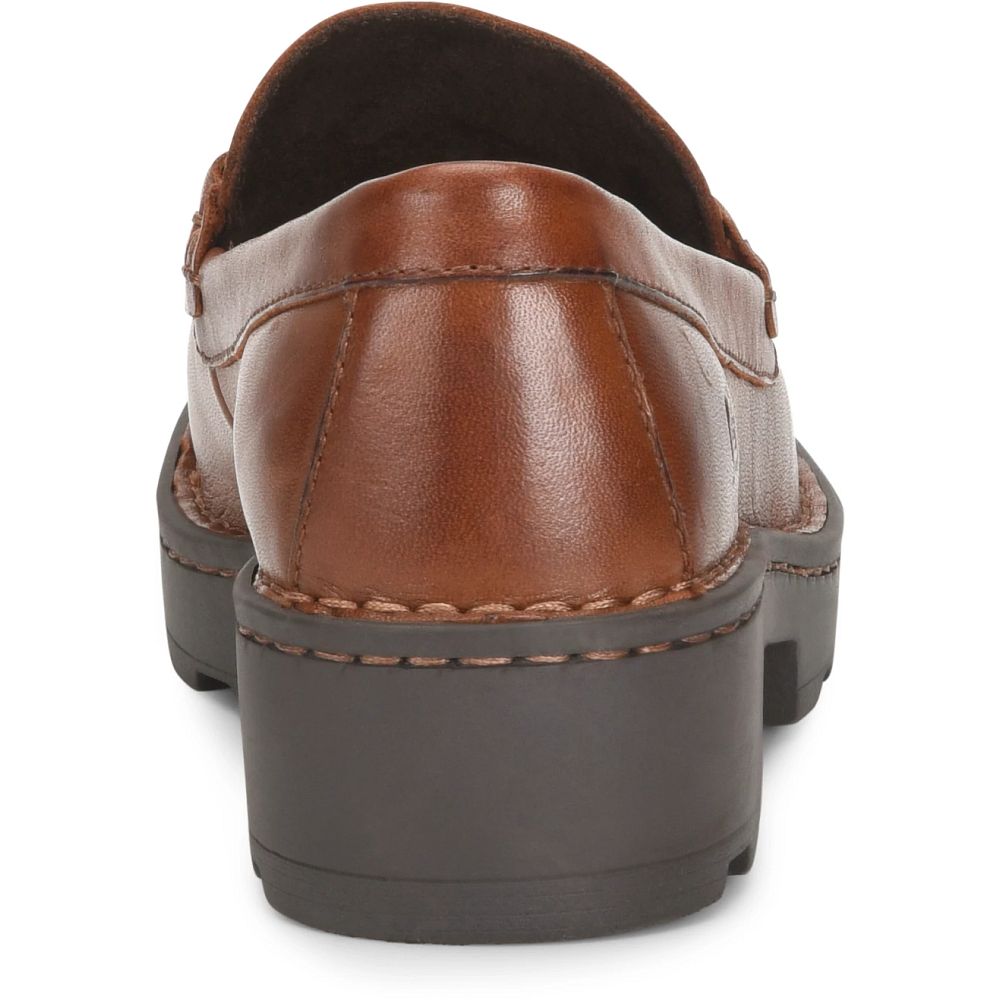 Born Teramo Slip-Ons Brown Cuero Product ID-dJmonohA