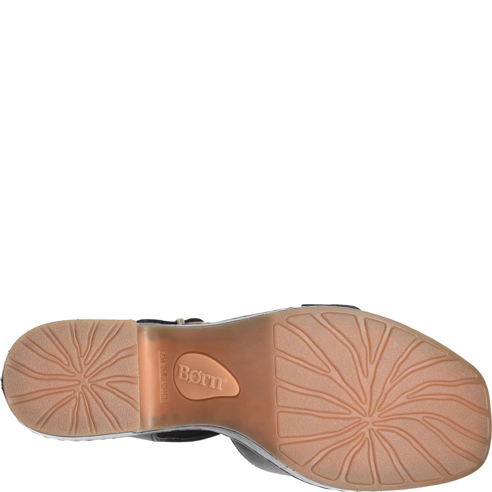 Born Browyn Sandals Black With Leather Wrap Product ID-eD1AFuVK