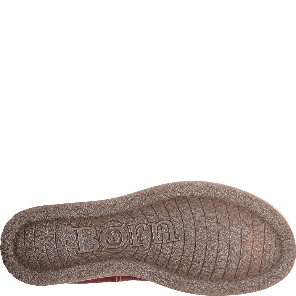 Born Faline Boots Dark Brick Distressed Product ID-el4hC7Tq