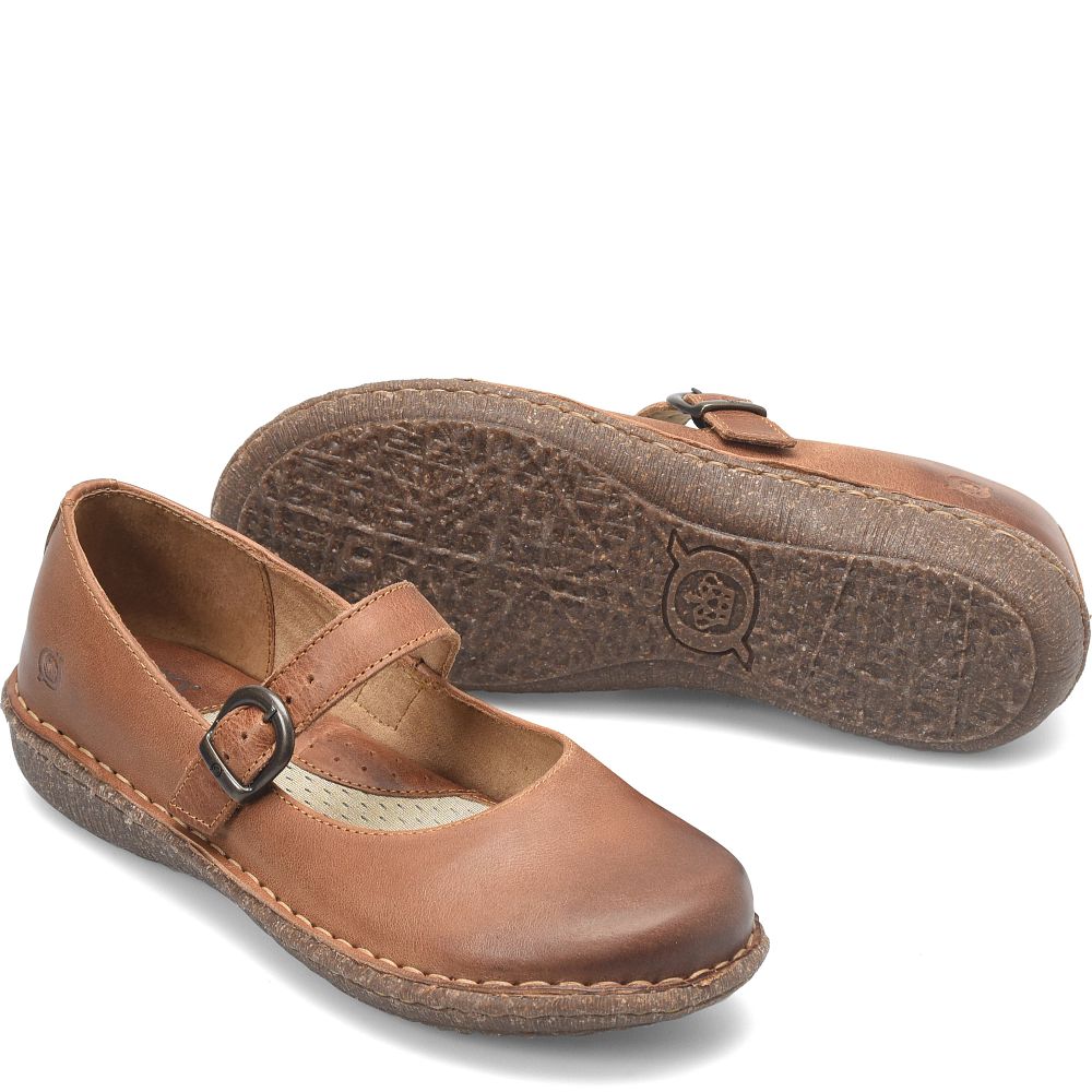 Born Mary Jane Basic Slip-Ons Maple Brown Product ID-f0Q7qM4u  Born Mary Jane Basic Slip-Ons Maple Brown Product ID-f0Q7qM4u