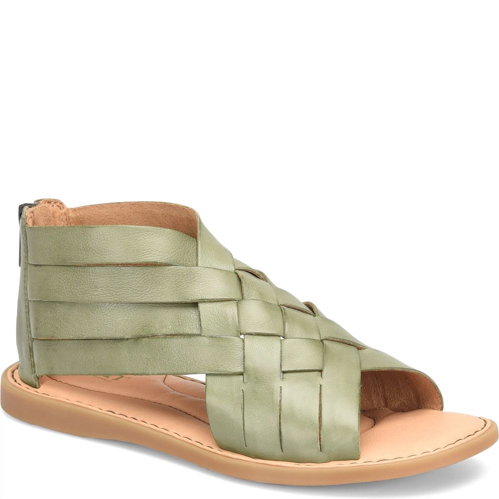 Born Iwa Woven Sandals Olive Green Product ID-f759QkGu Born Iwa Woven Sandals Olive Green Product ID-f759QkGu
