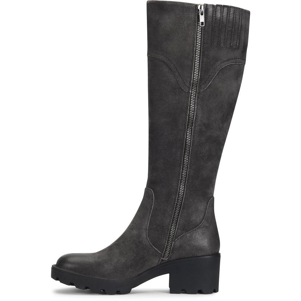 Born Gabriella Boots Dark Ardesia Distressed Product ID-fQT2DGOj