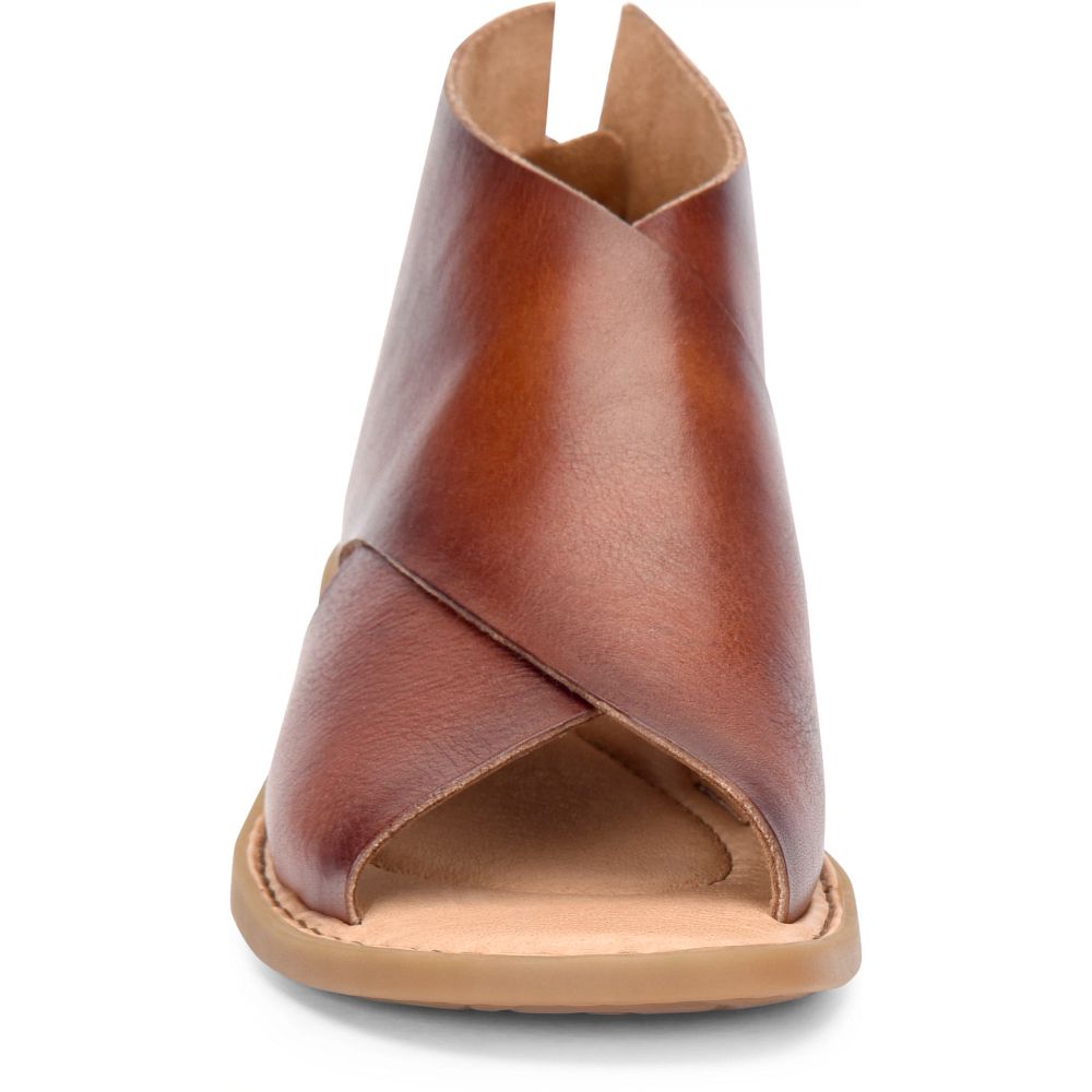 Born Iwa Sandals Dark Tan Bourbon Product ID-fvk7f009