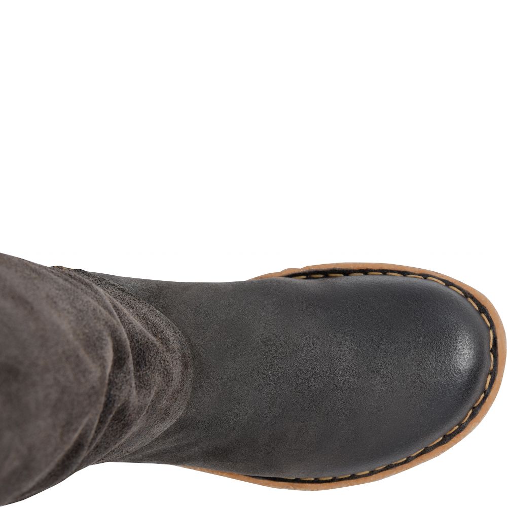 Born Sable Boots Dark Concrete Distressed Product ID-gBntU7LJ
