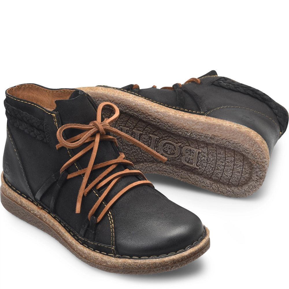 Born Temple II Boots Black Distressed Product ID-gLU1MKW2