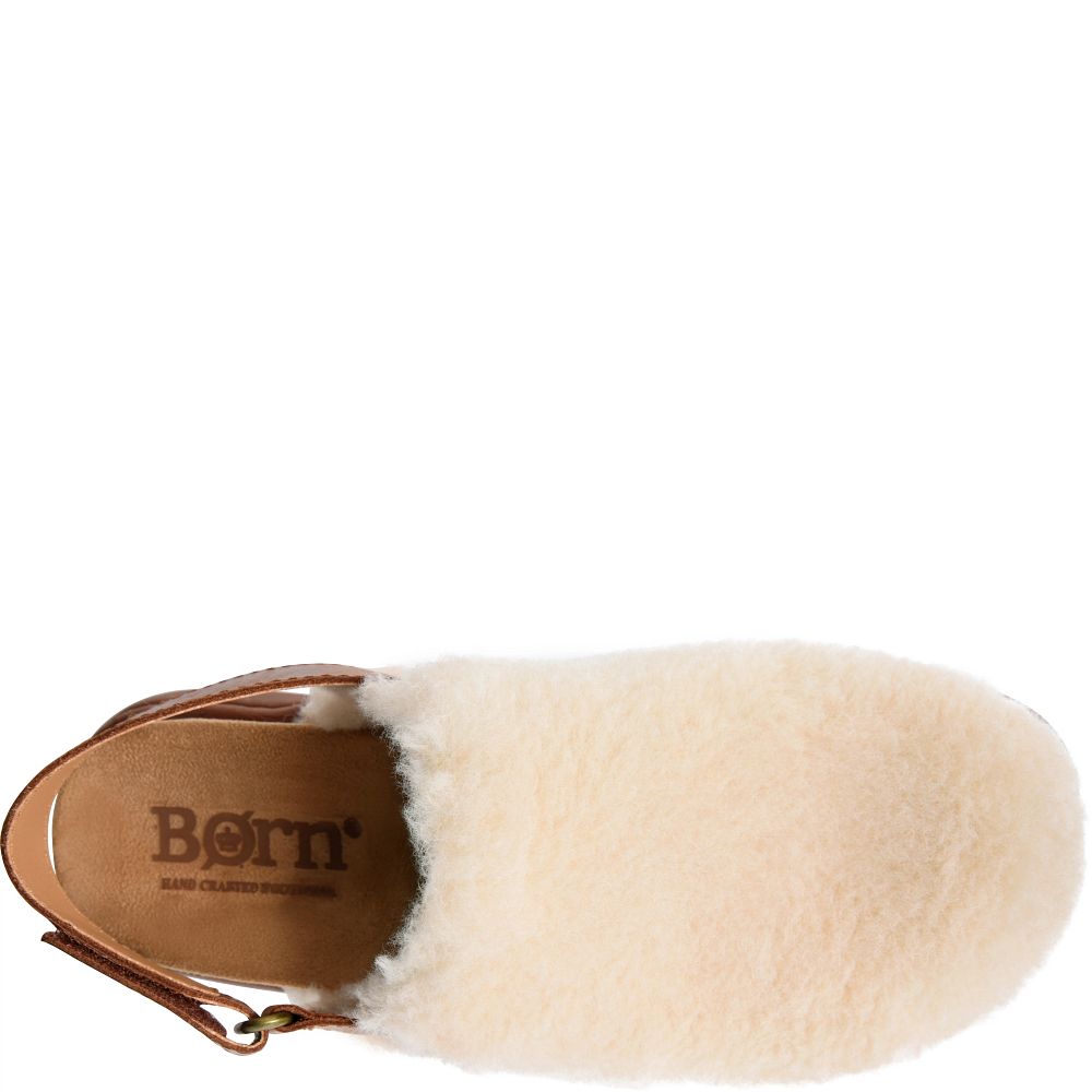 Born Kat Slippers Natural Shearling Product ID-gWaLhVLS