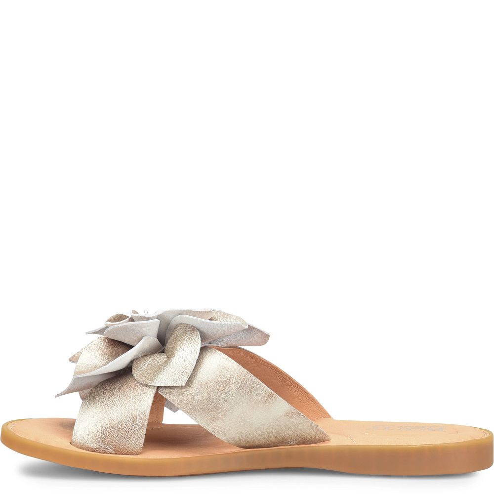 Born Ivory Sandals Light Gold Panna Cotta Product ID-hcAKQbOi