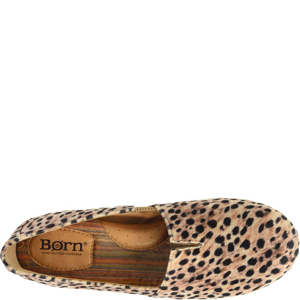 Born Sebra Flats Black Natural Leopard Product ID-iBlCWjeF