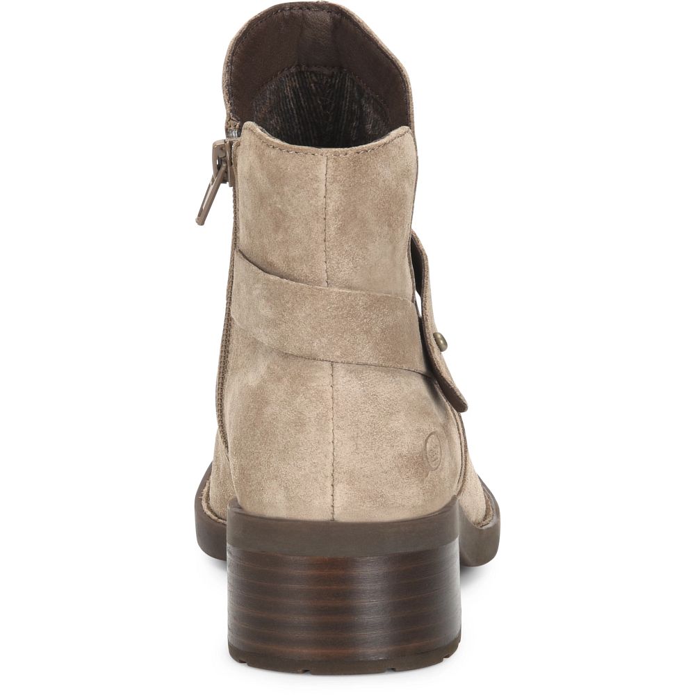 Born Tori Boots Taupe Suede Product ID-j3PKZdTK