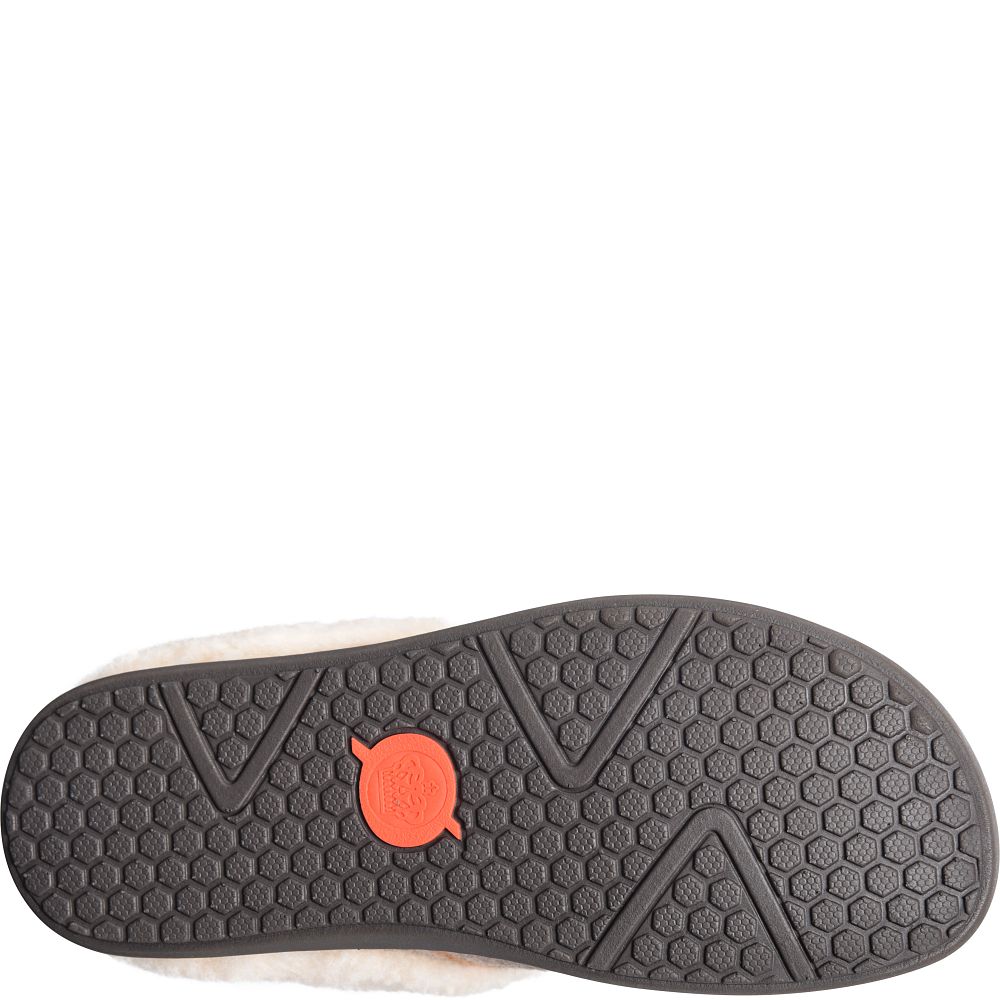 Born Ali Slippers Taupe Plaid Wool Product ID-jc87dvgS