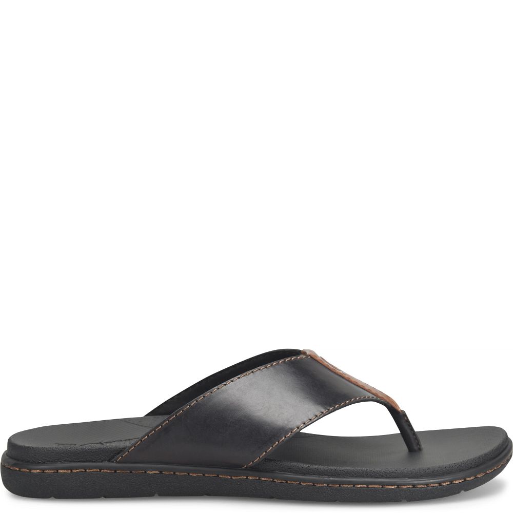 Born Gavin Sandals Black Product ID-jhi50ck0