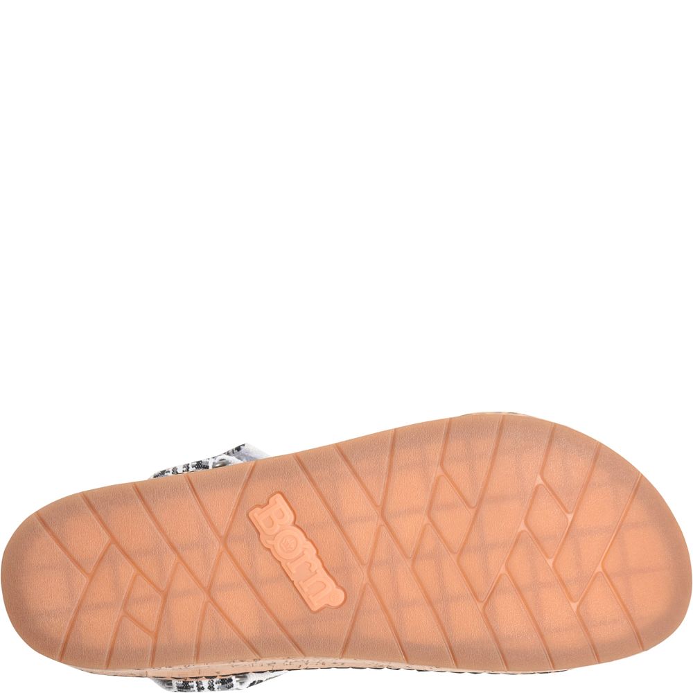 Born Sirena Sandals Black Fabric Product ID-job4IlDF