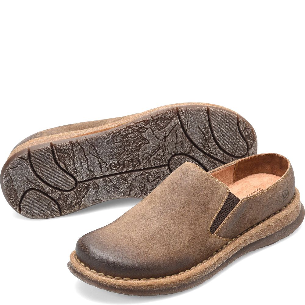 Born Bryson Clog Slip-Ons Taupe Avola Distressed Product ID-lnCskJWr  Born Bryson Clog Slip-Ons Taupe Avola Distressed Product ID-lnCskJWr