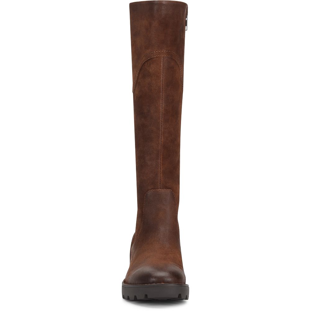 Born Gabriella Boots Brown Sella Distressed Product ID-lsMYExd6