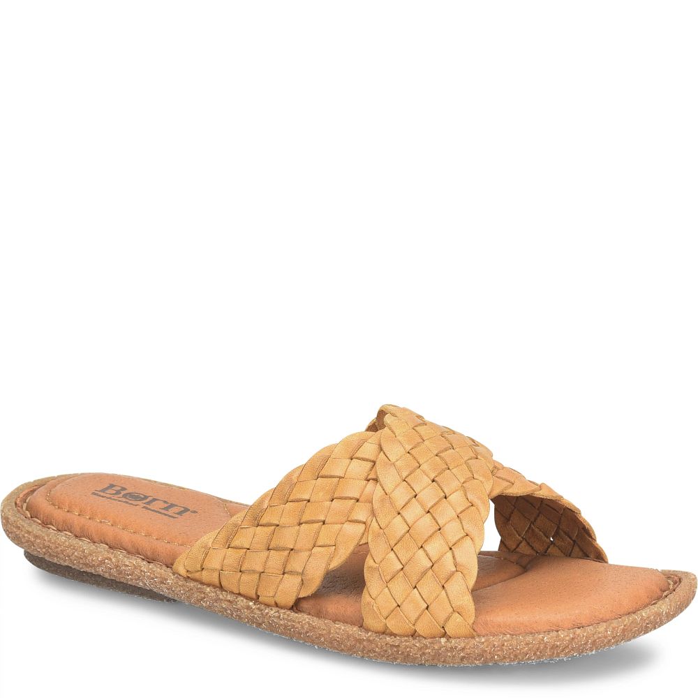 Born Rue Sandals Yellow Sunshine Product ID-lxdjIegt