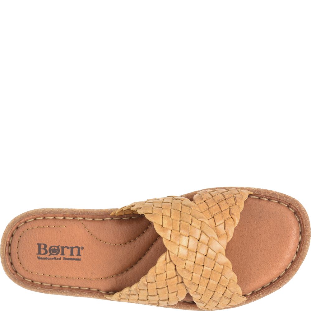 Born Rue Sandals Yellow Sunshine Product ID-lxdjIegt