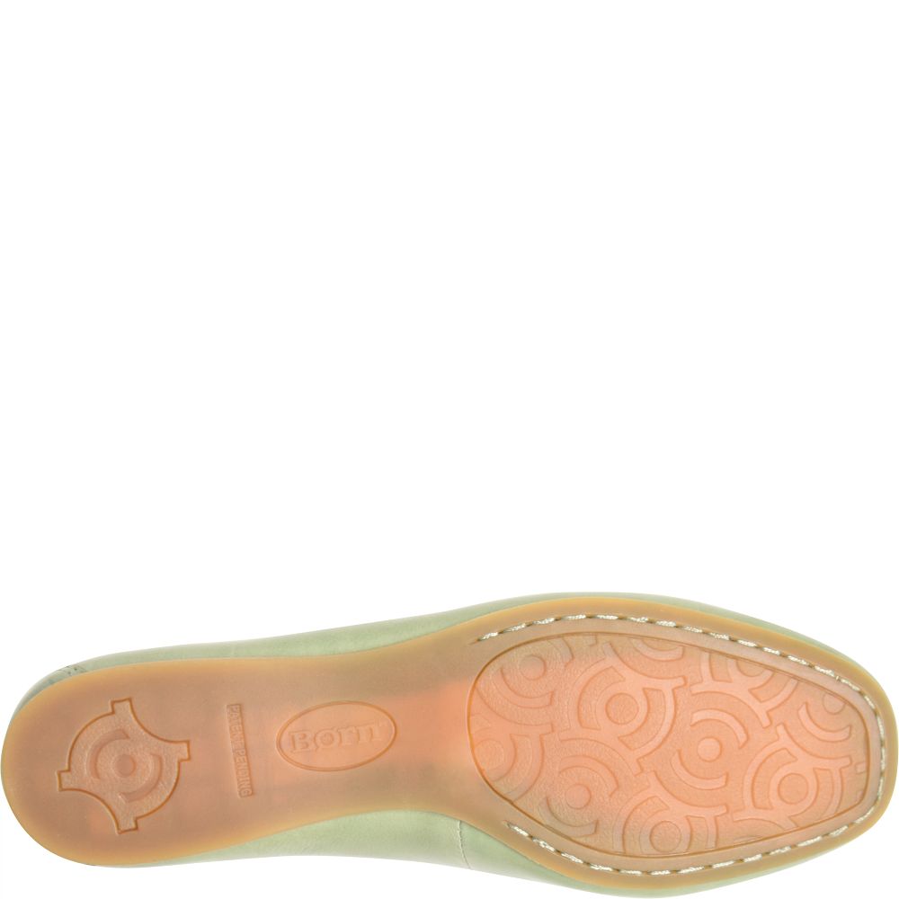 Born Brin Flats Green Leaf Product ID-mpObuUQF