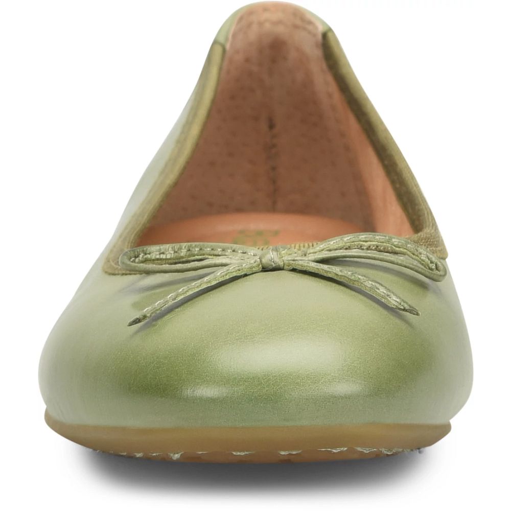 Born Brin Flats Green Leaf Product ID-mpObuUQF