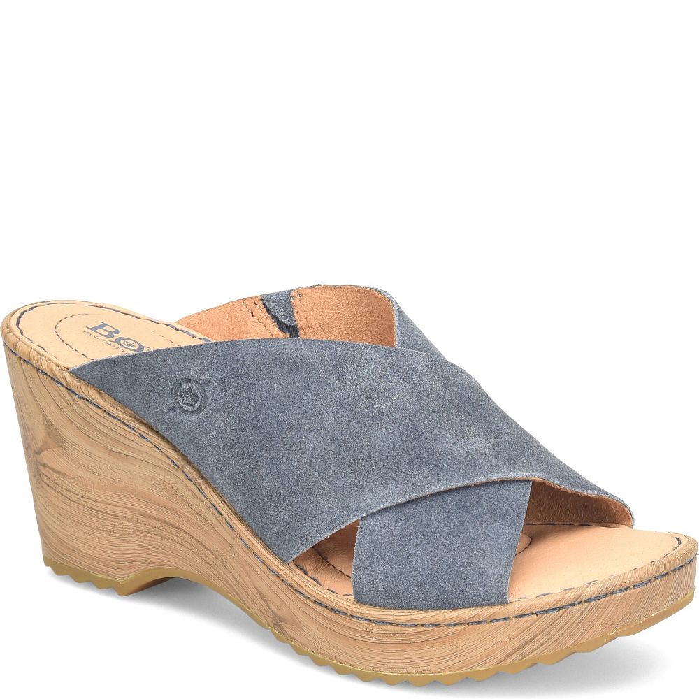 Born Nora Sandals Dark Jeans Distressed Product ID-n7rYu2tp