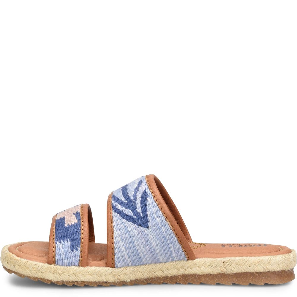 Born Ellie Sandals Blue Fabric Product ID-nCuO1nng Born Ellie Sandals Blue Fabric Product ID-nCuO1nng