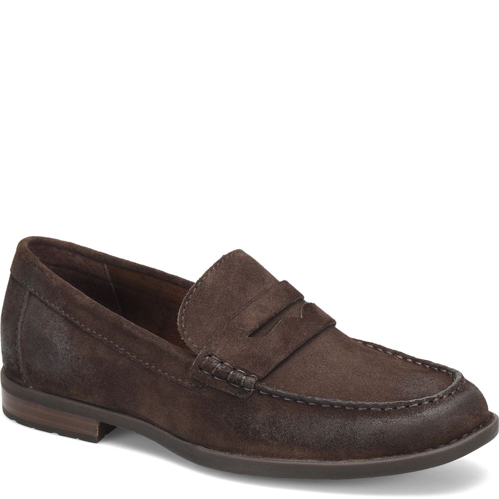 Born Matthew Slip-Ons Dark Brown Lince Suede Product ID-nhbM8NUE Born Matthew Slip-Ons Dark Brown Lince Suede Product ID-nhbM8NUE