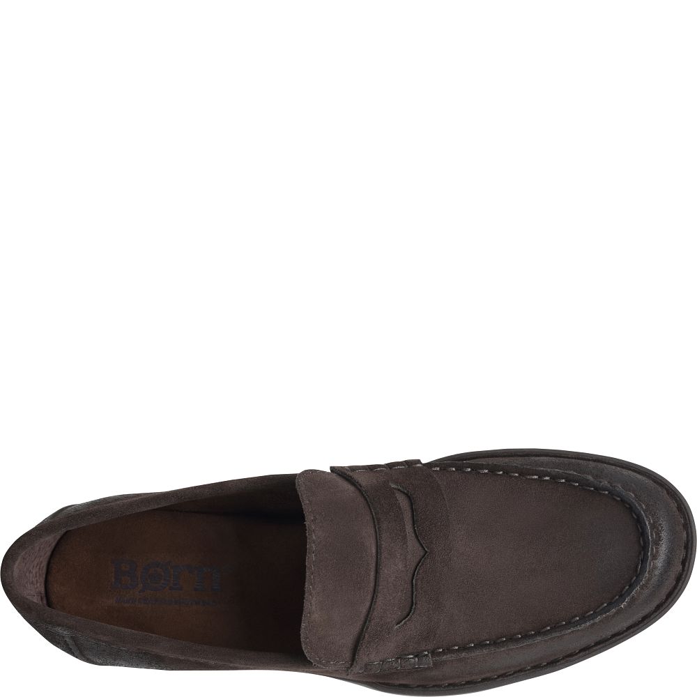 Born Matthew Slip-Ons Dark Brown Lince Suede Product ID-nhbM8NUE Born Matthew Slip-Ons Dark Brown Lince Suede Product ID-nhbM8NUE