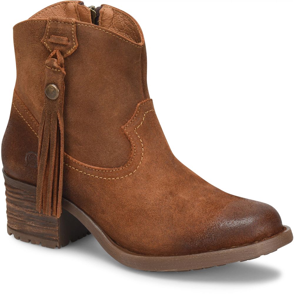 Born Alondra Boots Glazed Ginger Distressed Product ID-noIzh1yx