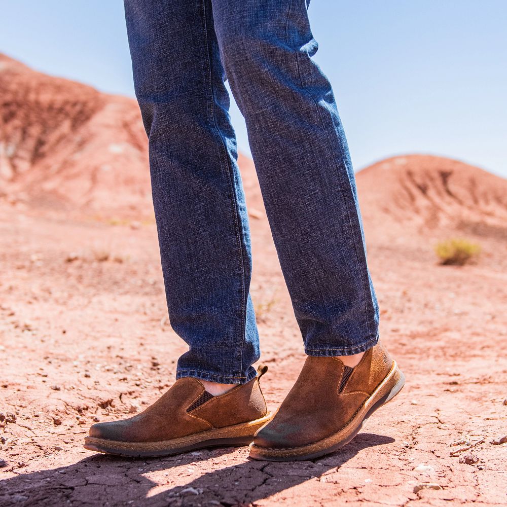 Born Bryson Slip-Ons Glazed Ginger Distressed Product ID-o0c2exnI