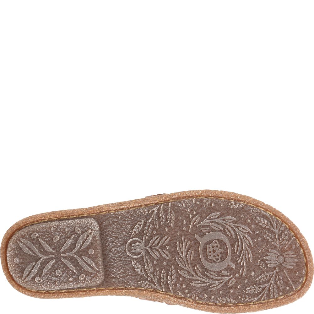 Born Rue Sandals Brown Luggage Product ID-o9R4Ypin