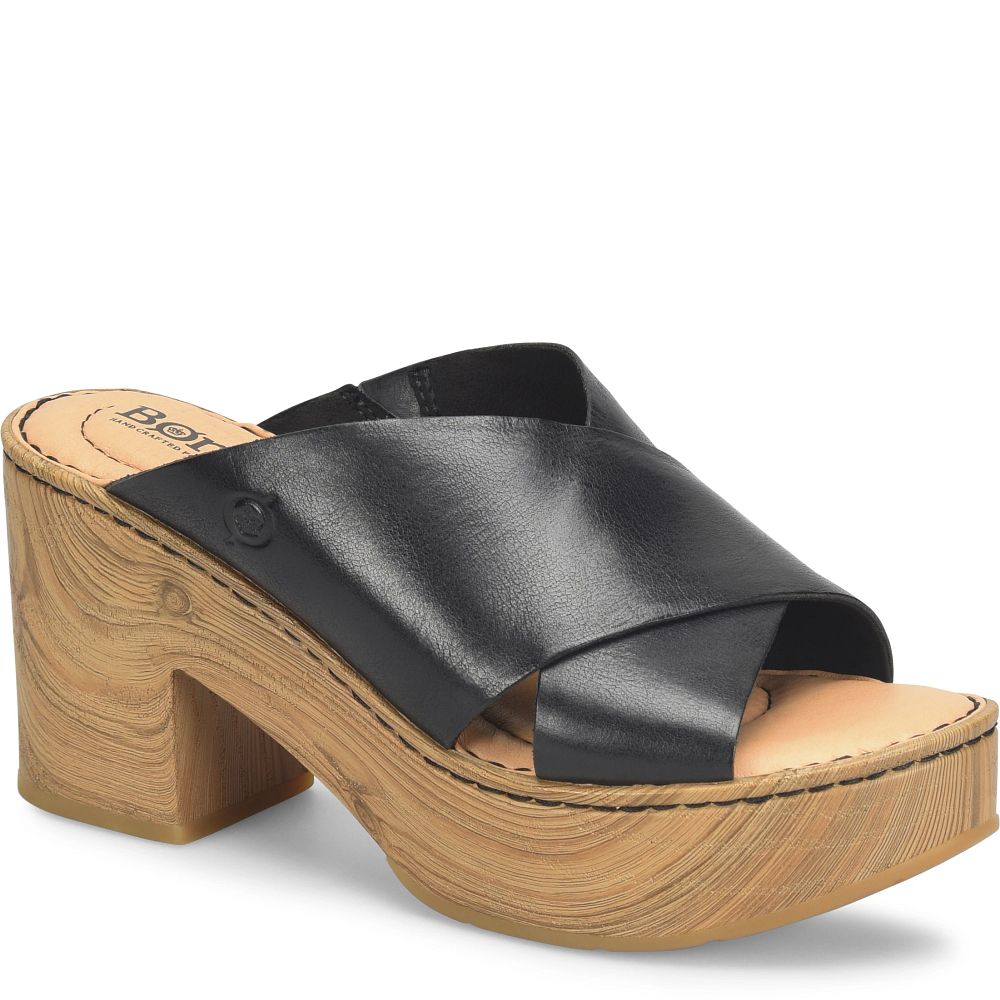 Born Pavia Sandals Black Product ID-oFjZIC5c